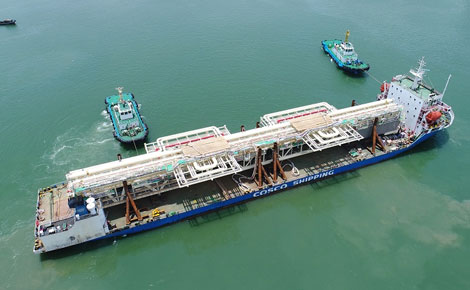 NASR Phase II導管架、鋼樁、棧橋和火炬塔項目