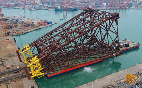  陸豐14-4導管架和鋼樁建造項目