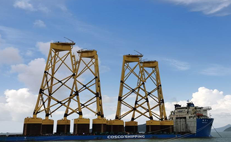 中海福陸Seagreen導管架預制和安裝項目