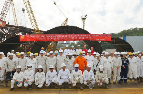 J405 L7-F導(dǎo)管架項(xiàng)目正式開工